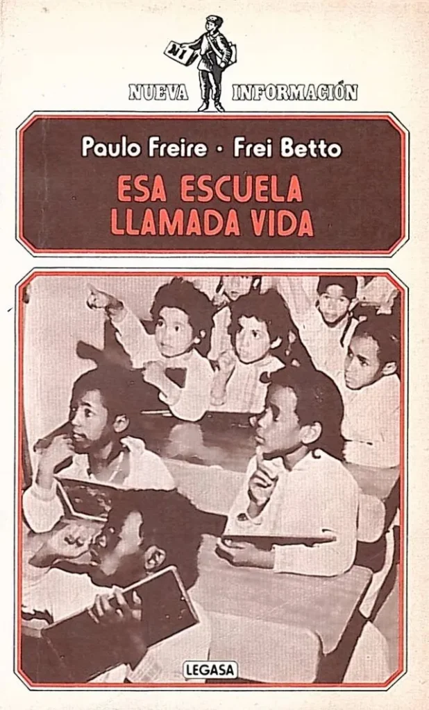 Capa do livro "Essa escola chamada vida"